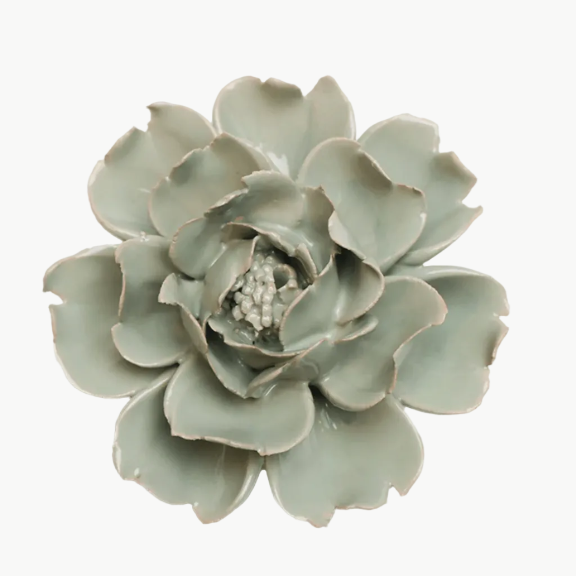 Ceramic Flower Rose | 3.75"